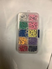 Ubrands 1000 Pieces map Push Pins Map Tacks Thumbtacks with Plastic Round