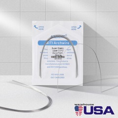 USA Dental Orthodontic Super Elastic NITI Round Arch Wires All Sizes Ovoid Form