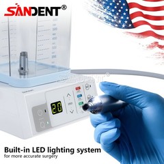 Dental Brushless LED Electric Micro Motor with Water/1:5/1:1 LED Handpiece UPS