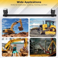 Magnetic Mount for LR Receivers,Fit for Flatback Dozer Blades,Backhoes,Excavator