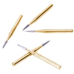 AZDENT 10 Pcs Dental Carbide Trimming & Finishing Burs FG/7406/7408/7901/7902