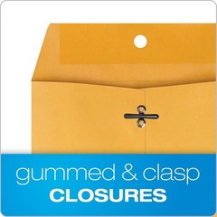Clasp Envelopes, 6.5 x 9.5 Inch Brown Kraft Catalog Envelopes, for Mailing Sm…