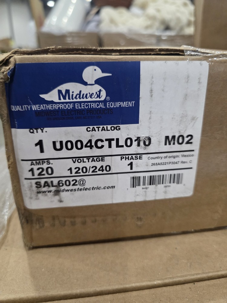 Midwest Electric Products U004CTL010 Cooper 326715