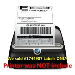 6 Rolls DYMO 4XL Direct Thermal Shipping Labels 4×6 1744907 Compatible 220/Roll