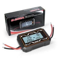 RC 200A Watt Meter Power Analyzer High Precision 200A Power Analyzer Battery
