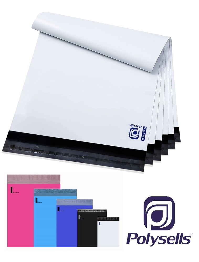 Poly Mailers Self Sealing Shipping Bags 6×9 9×12 10×13 12×15.5 14.5×19 19×24