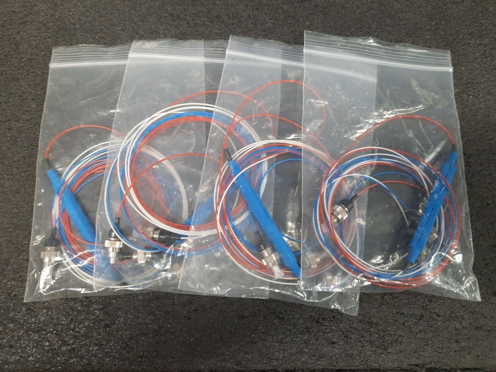Unknown Fiber Optic Test Equipment Device Possible Splitter? Lot of 4