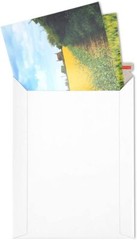 25 7×9 RIGID PHOTO DOCUMENT CARD MAILERS ENVELOPES STAY FLATS 100% RECYCLABLE