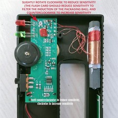 Handheld Wpp123 Wire Pipe Power Detector, Wall Scanner Metal Detector Adjustable