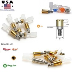 Locator Overdenture Retention Abutment fits Hiossen ET Implant ZEST Male Inserts