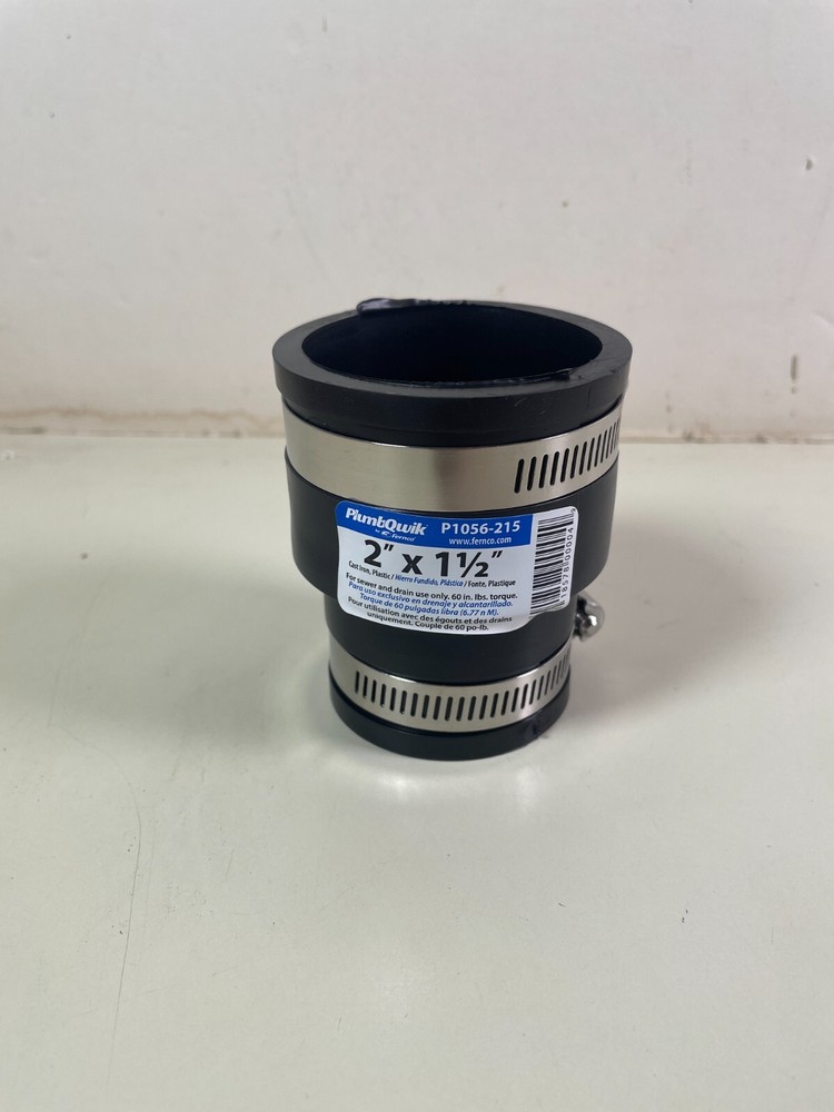 Fernco Flexible PVC Coupling 2″ x 1-1/2″ P1056-215