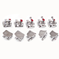 AZDENT Dental Brackets Braces Standard/Mini MBT/Roth Slot.022/.018 Hooks 3 4 5