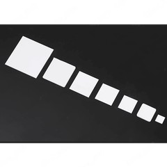 95% Alumina Ceramic Plate Sheets Insulation High-temperature Resistance