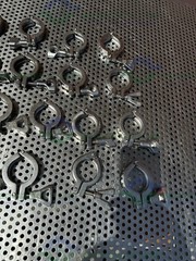 Lot of 50 – Unbranded Stainless Steel Clamp for 1 1/2 ” Tri Clamp