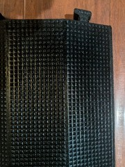 Elasco Dropover Cable Cover with 4″ x 1″ Channel – Black