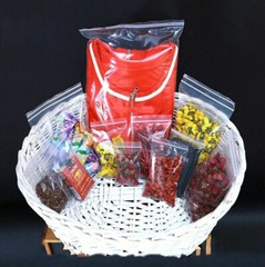 100x Strong 2-Mil Zipper Baggies Clear Reclosable lock Zipper Plastic Bags Poly
