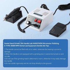 Dental Lab Marathon Electric Micromotor Polishing Unit + 35K rpm Motor Handpiece