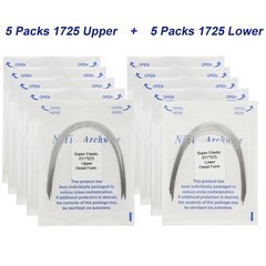 100Pcs Dental Orthodontic Arch Wire Stainless Steel NiTi Ovoid Natural 014 16X22