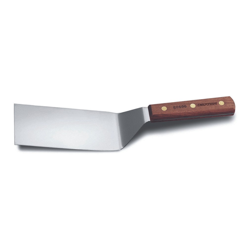Dexter Russell S8696PCP 6 in X 3 in Stainless Steel Offset Turner