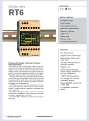 Jokab RT6 Universal Safety Relay 24VDC 3NO 1NC