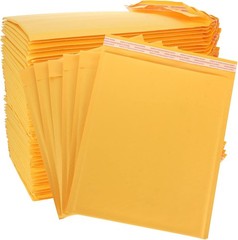 #000 4″x8″ Kraft Bubble Padded Envelopes Mailers Yellow Shipping Bags 4×7