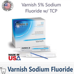 Duraflor Type Varnish 5% Sodium Fluoride with TCP Unidose 50/box, Made in USA