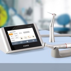 COXO Dental 1:5 LED Standard Head Contra Angle Handpiece /C-PUMA MASTER Motor