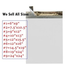 200 12X15.5 White Poly Mailer Self Sealing Shipping Envelopes Bags -ST ShipMails