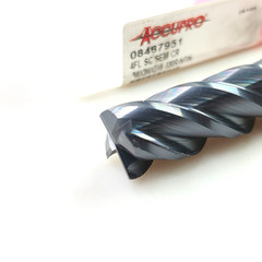 AccuPro 3/4″ x 3/4 x 2 x 6 R.03 Solid Carbide End Mill 08487951 AlTiN Long Reach