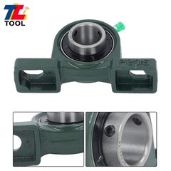 4pcs UCP205-16 Pillow Block Bearing 1″ Bore Solid Base 2-Bolt Self-Aligning