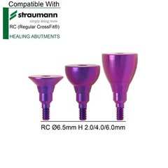 Healing Abutment NC/RC Cover Screw Healing Components fit Straumann BL/BLT
