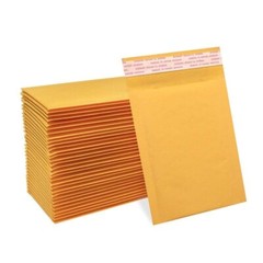50/100/200/500 Kraft Bubble Mailers Padded Envelope Shipping Bags Seal Any Size