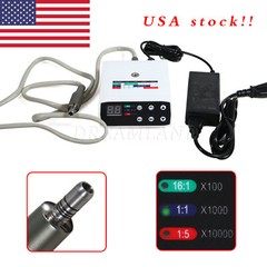 NSK Style Dental Brushless LED Electric Micro Motor 1:1 1:5 1:4.2 Handpiece USA