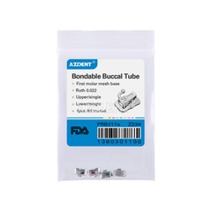 AZDENT Dental Ortho Bondable Buccal Tube 1st Molar Non-conv MBT /Roth.022