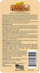 Absorbine Veterinary Liniment Gel 12 oz – free shipping!!!