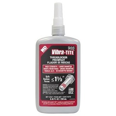 Vibra-Tite 14625 Threadlocker, Vibra-Tite 146, Red, High Strength, Liquid, 250