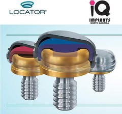 Locator Genuine Replacement Male Retention Inserts Caps, Standard, Light Ret…