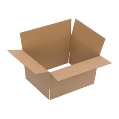 100 6x4x2 Corrugated Cardboard Packaging Shipping Packing Mailing Box Carton