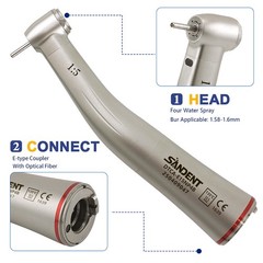 10*NSK Style Dental High Speed Turbine Handpiece with Quick Coupler Swivel 4Hole