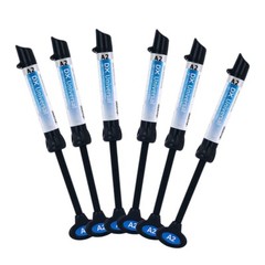 Dentex Dental Universal A1 A2 A3 A3.5 B1 B2 Recambio de Resina Compuesta de Foto
