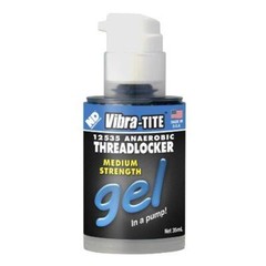 Vibra-TITE 125 Removable Medium Strength Gel Anaerobic Threadlocker, 35 ml Pump,