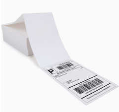 500PCS 4×6 Direct Thermal Shipping Labels Perforated Adhesive Mailing Labels