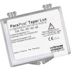 Coltene Whaledent PF181-4.5 ParaPost Taper Lux Fiber Resin Posts Size #4.5 5/Pk