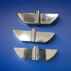 Distek Paddle Blade 3251-1050, 316 Stainless Steel, screw on,
