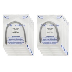 100PCS Dental Orthodontic Niti Arch Wire Natural Form Arches Round Rectangular