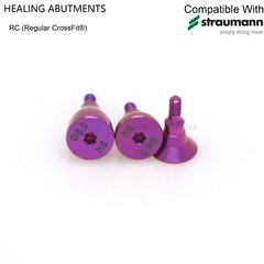 Dental Healing Cap Abutment Straumann ITI BL/BLT Compatible NC/RC Cover Screw