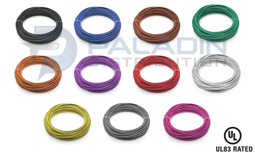 #6 AWG Copper THHN THWN-2 Building Wire 600V – Cut To Size – UL Listed USA Made