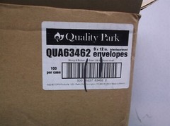 Quality Park 1-Side Print Inter-Department Envelopes Brown 9 x 12 100 ct (63462)