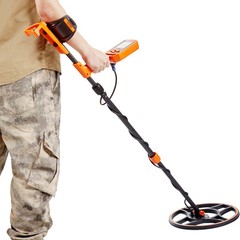 LCD Display Metal Detector 12 inch Coil Gold Digger Hunter IP68 Waterproof