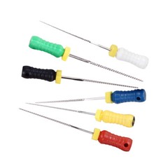 10 Packs Dental Endo Root Canal Files Hand Use K-Files Stainless Steel 21mm/25mm